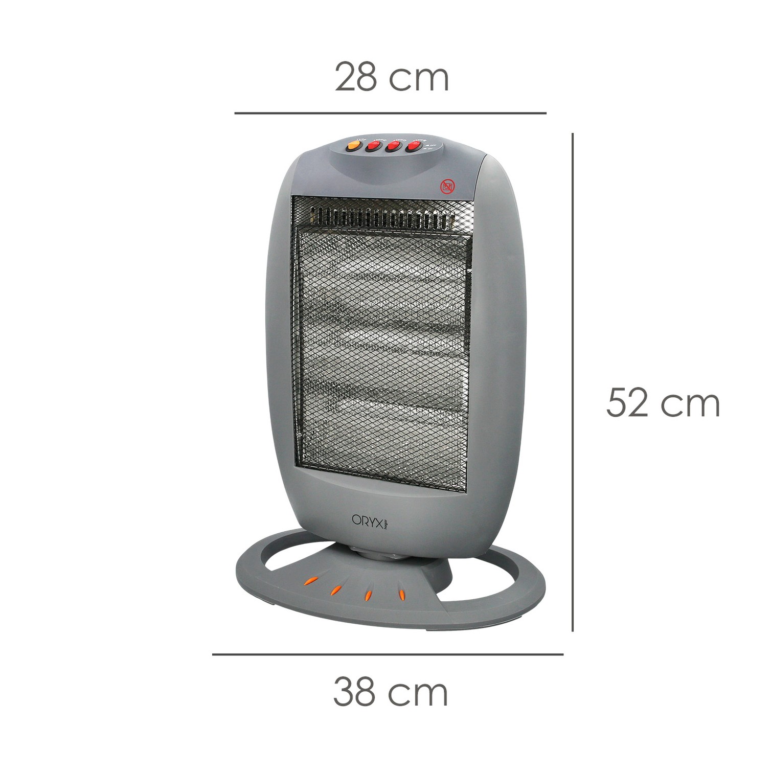 Estufa Halogena Oscilante 400 / 800 / 1200 W