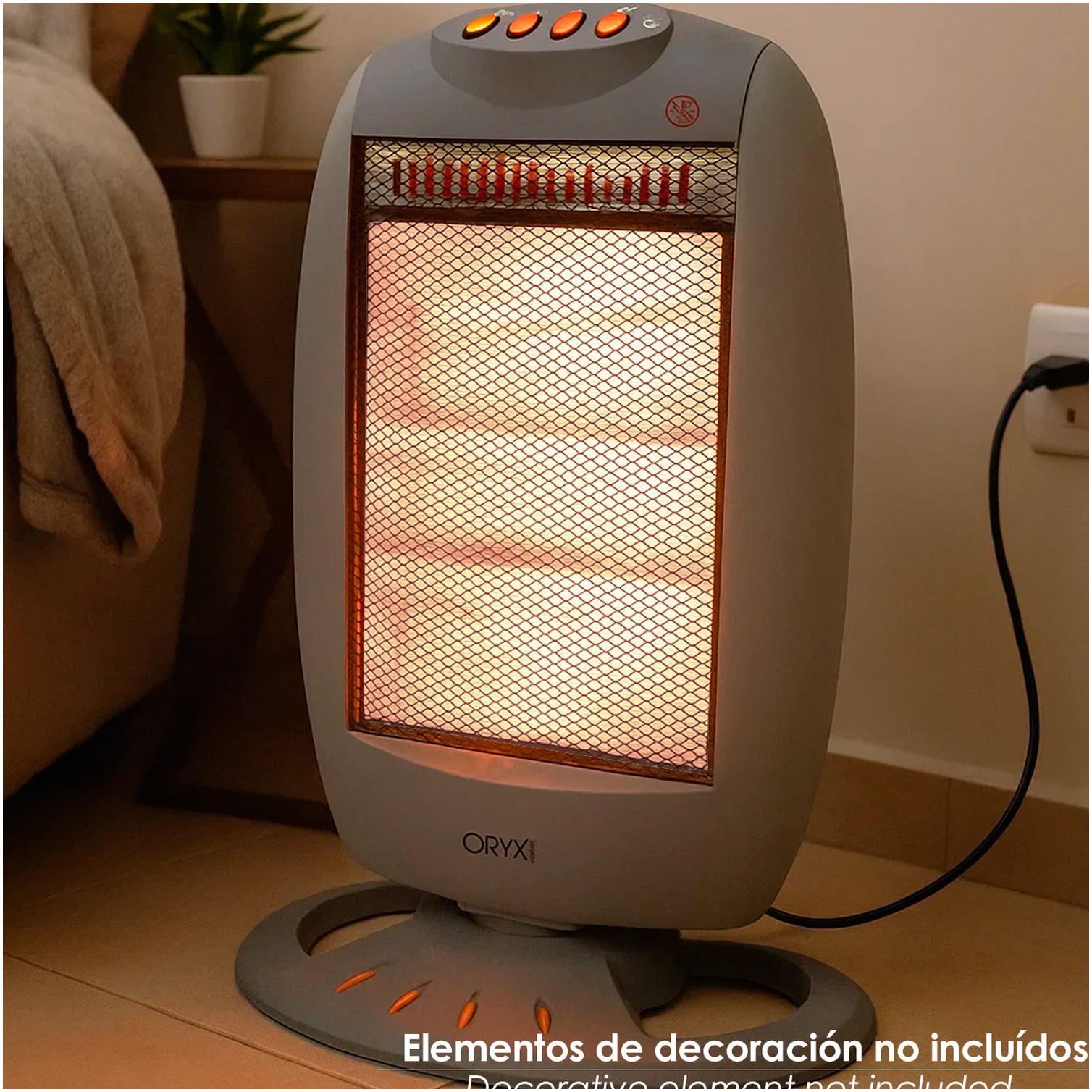 Estufa Halogena Oscilante 400 / 800 / 1200 W