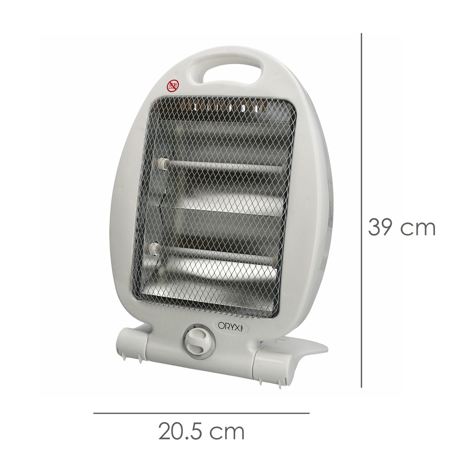 Estufa Radiante Pie Oscilante 400 / 800w