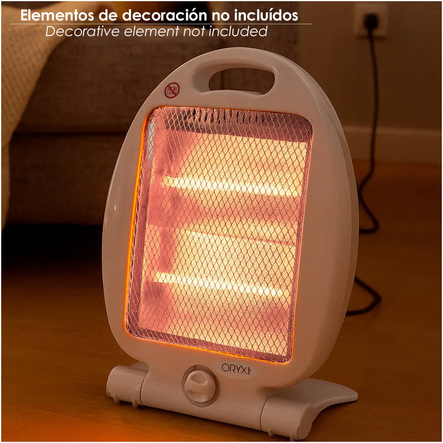 Estufa Radiante Pie Oscilante 400 / 800w