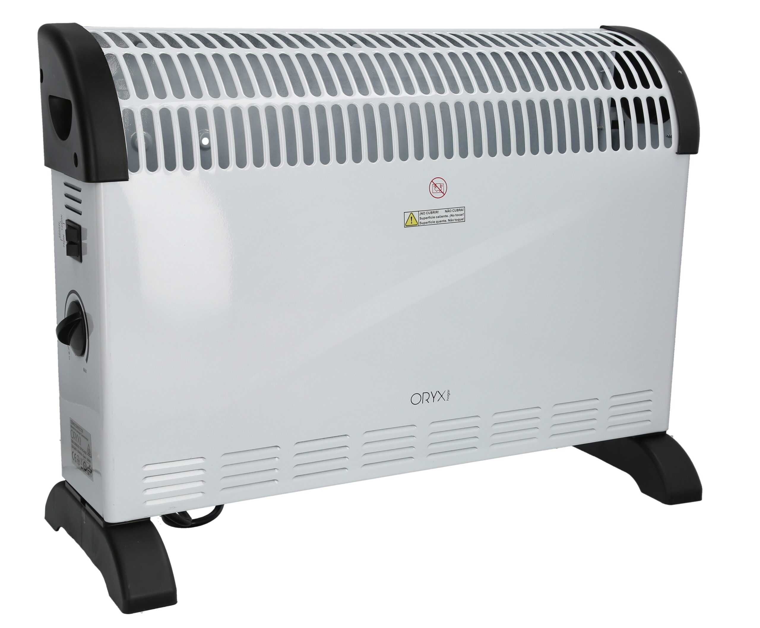 Termoconvector De Suelo potencia de 750 / 1250 / 2000w