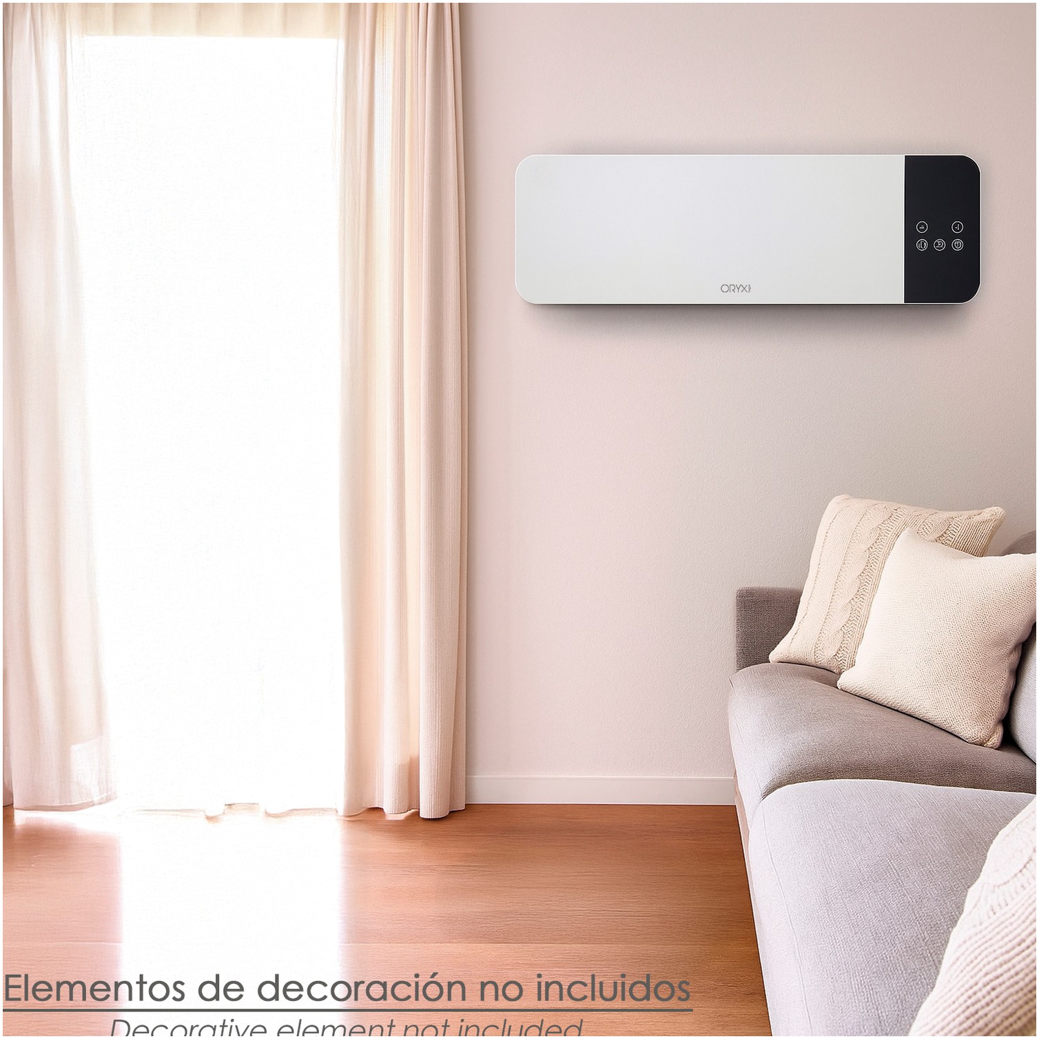 Termoconvector De Pared Split 1000 / 2000 Watt.