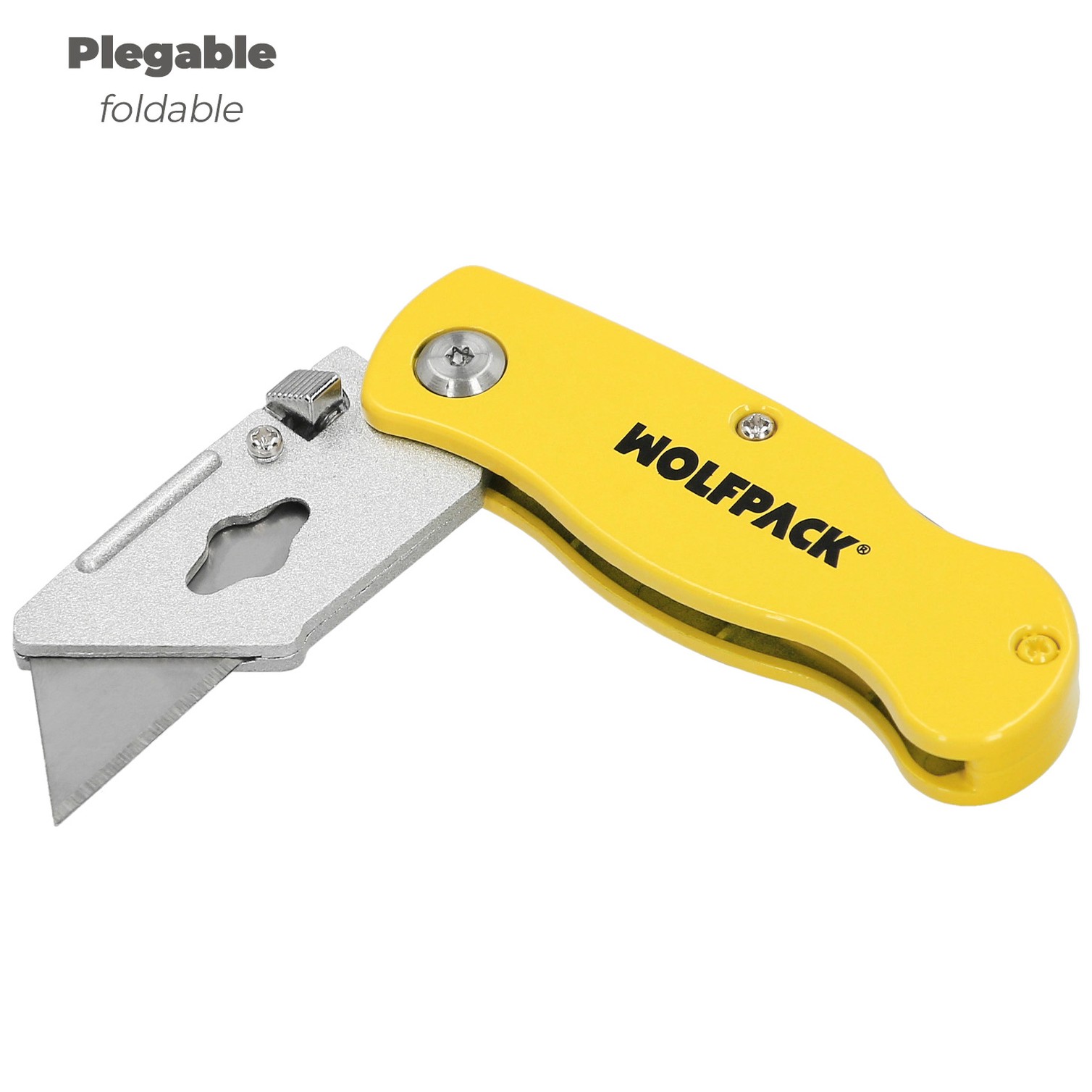 Cutter Plegable Hoja Trapezoidal 155 mm.