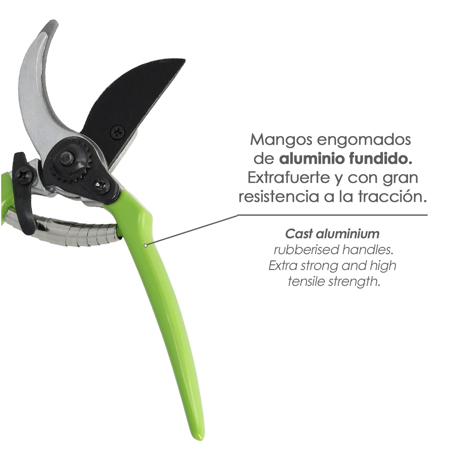 Tijeras Podar 1 Mano 200 mm. PTFE.
