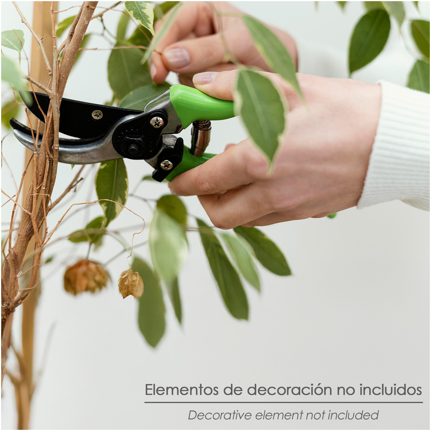 Tijeras Podar 1 Mano 200 mm. PTFE.