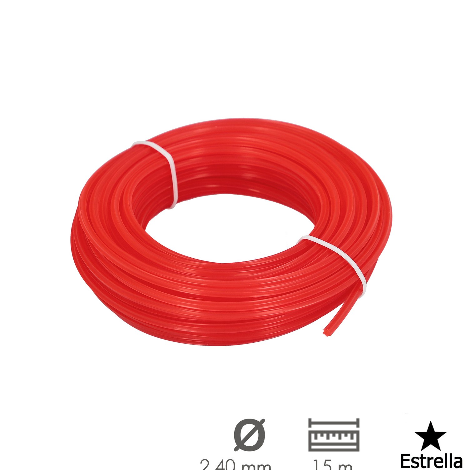 Hilo Nylon Estrella Ø 3,0 mm. (Rollo 15 metros)