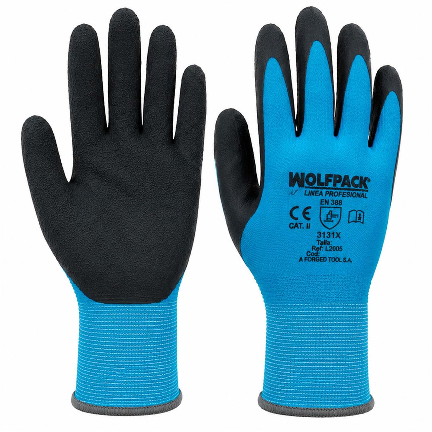Guante Latex Foam Impermeable 7" (Par)