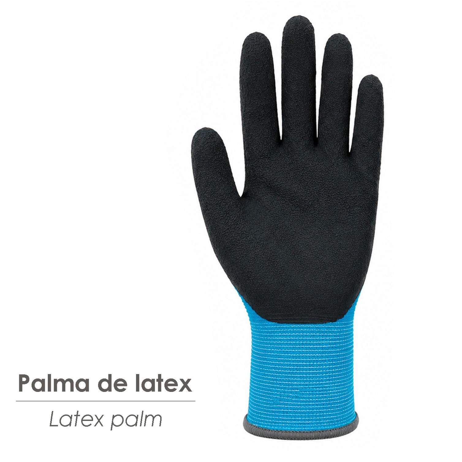Guante Latex Foam Impermeable 7" (Par)