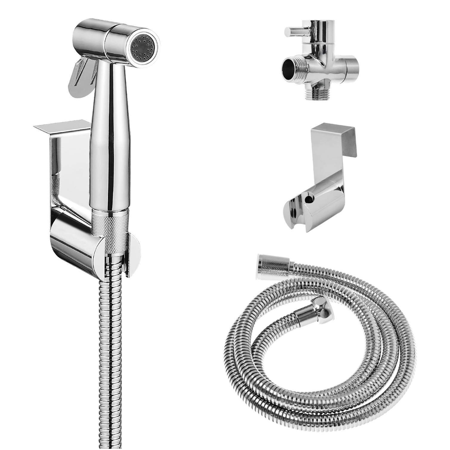 Ducha Bidet WC Con Válvula Cerámica H 1/2" M 1/2" M 1/2"