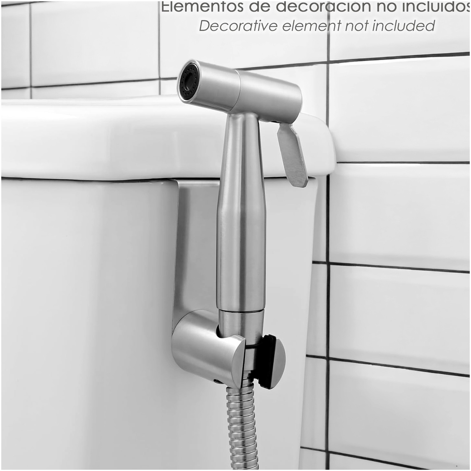 Ducha Bidet WC Con Válvula Cerámica H 1/2" M 1/2" M 1/2"