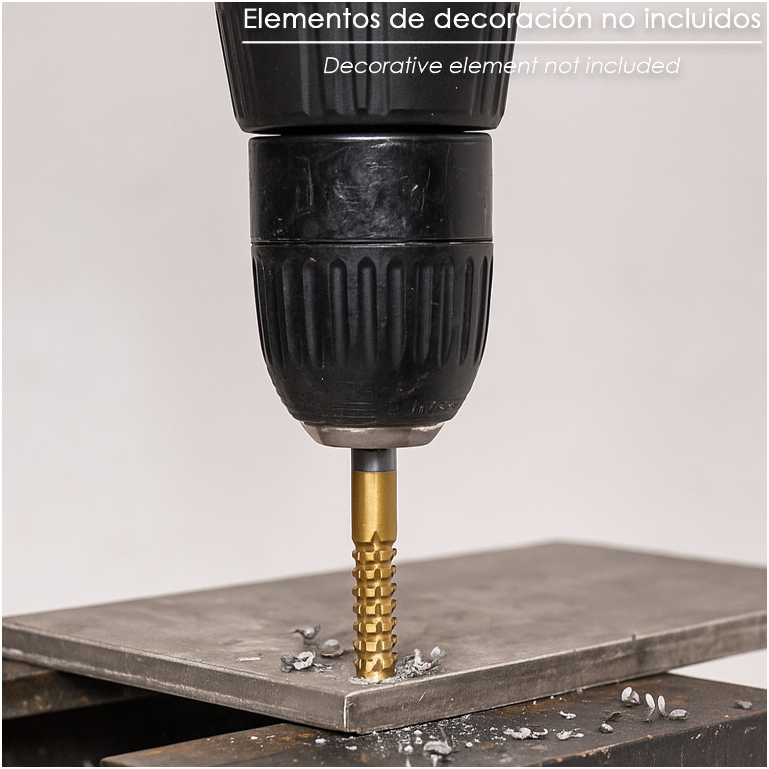 Fresa Rotativa Para Metales HSS Ø 6 x 80 mm. Para Taladro / Fresadora