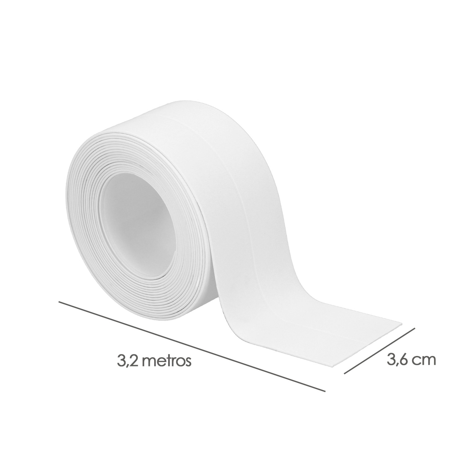 Cinta Adhesiva Sanitarios 38 mm. x 3,2 metros.