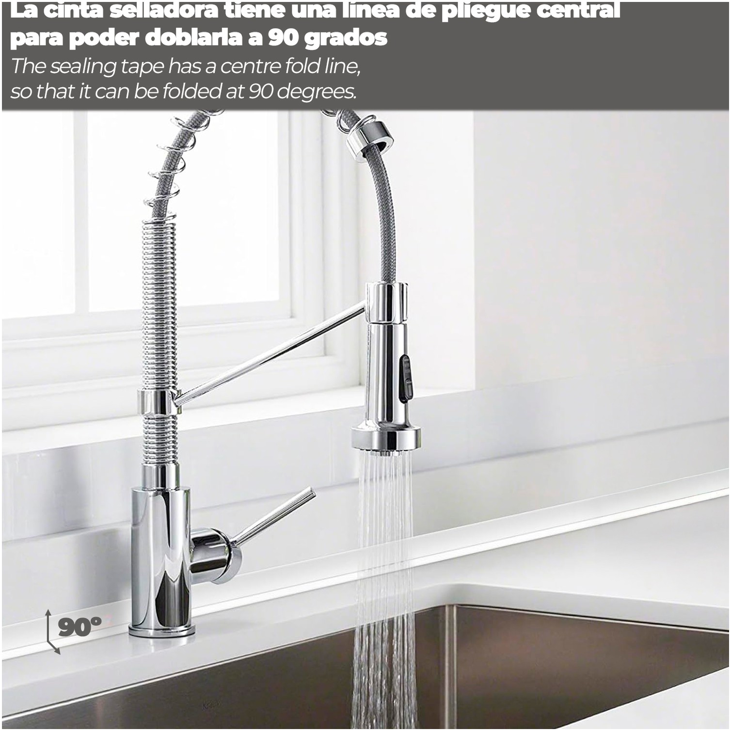 Cinta Adhesiva Sanitarios 38 mm. x 3,2 metros.