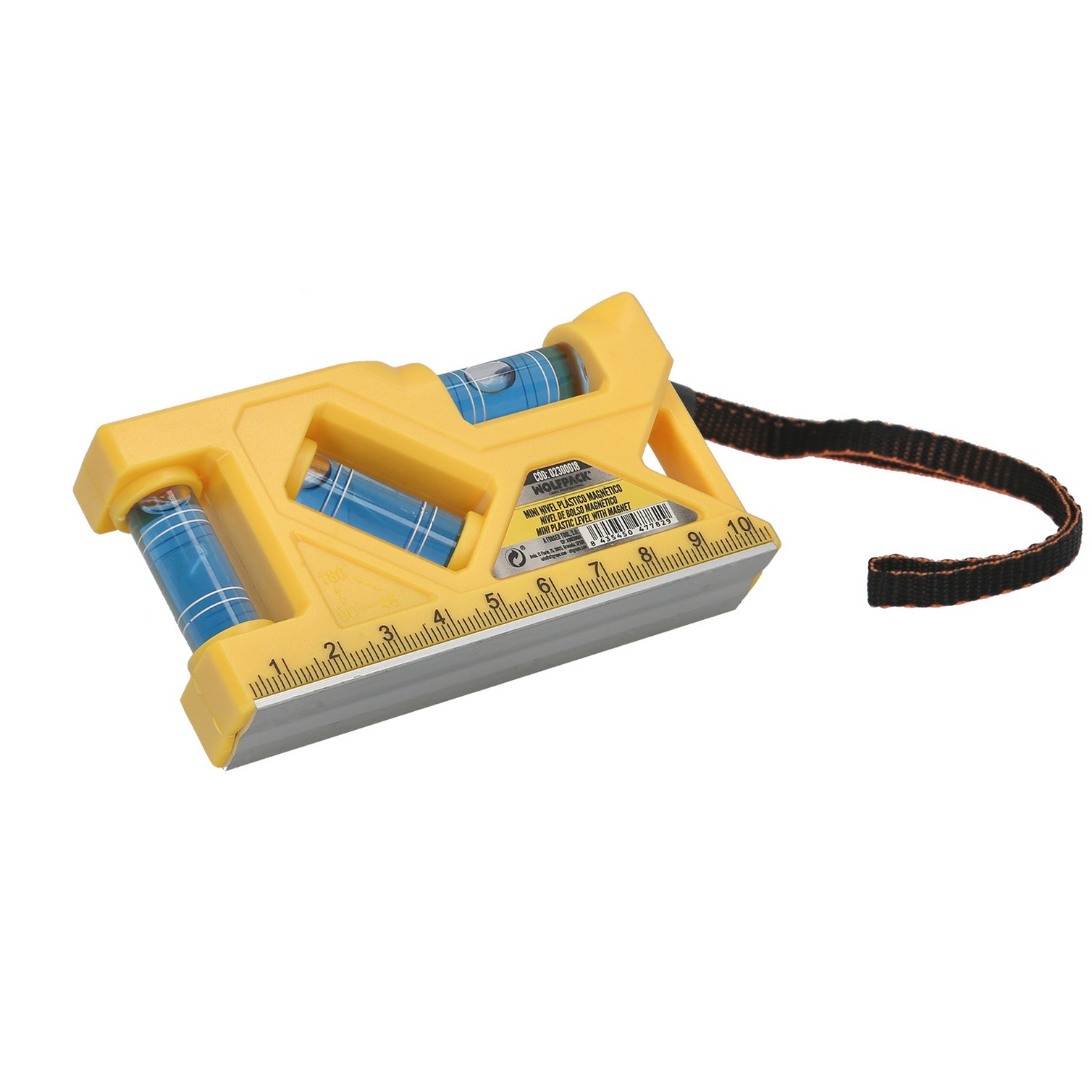 Nivel Plastico Magnetico Mini