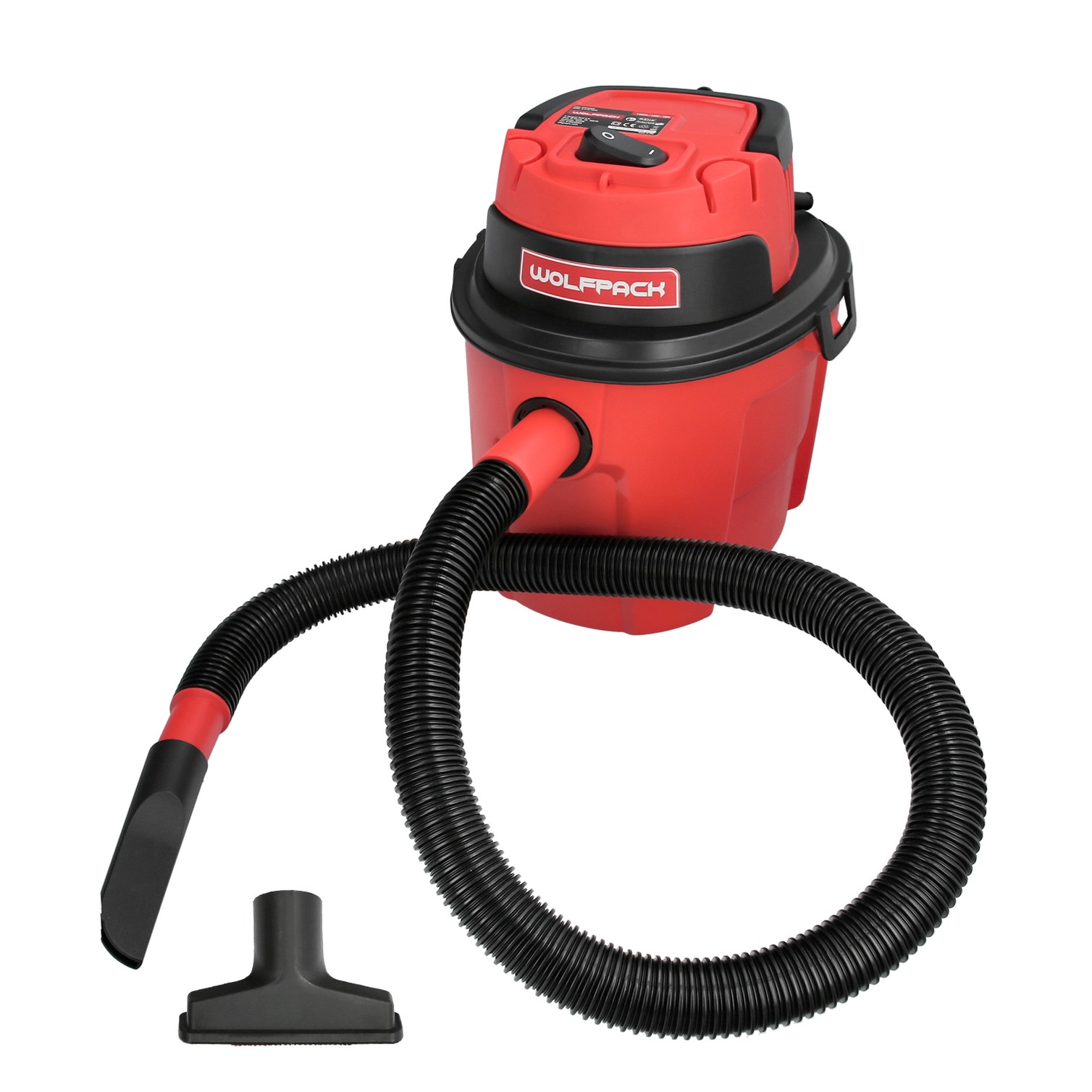 Aspirador Soplador Plástico Agua Y Polvo 10 Litros / 1000 Watt.