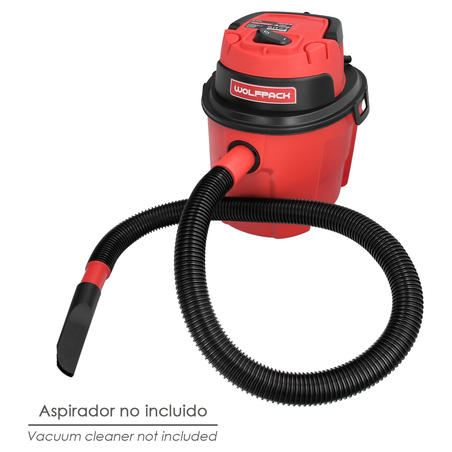 Repuesto Tubo y Boquillas Para Aspirador Soplador Plástico Agua Y Polvo 10 Litros / 1000 Watt. (Codigo 07010400)