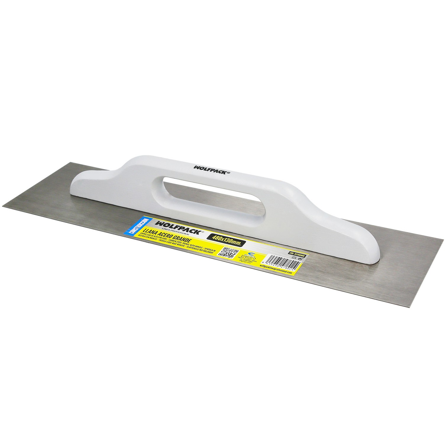 Llana Acero Grande 480x130 mm.