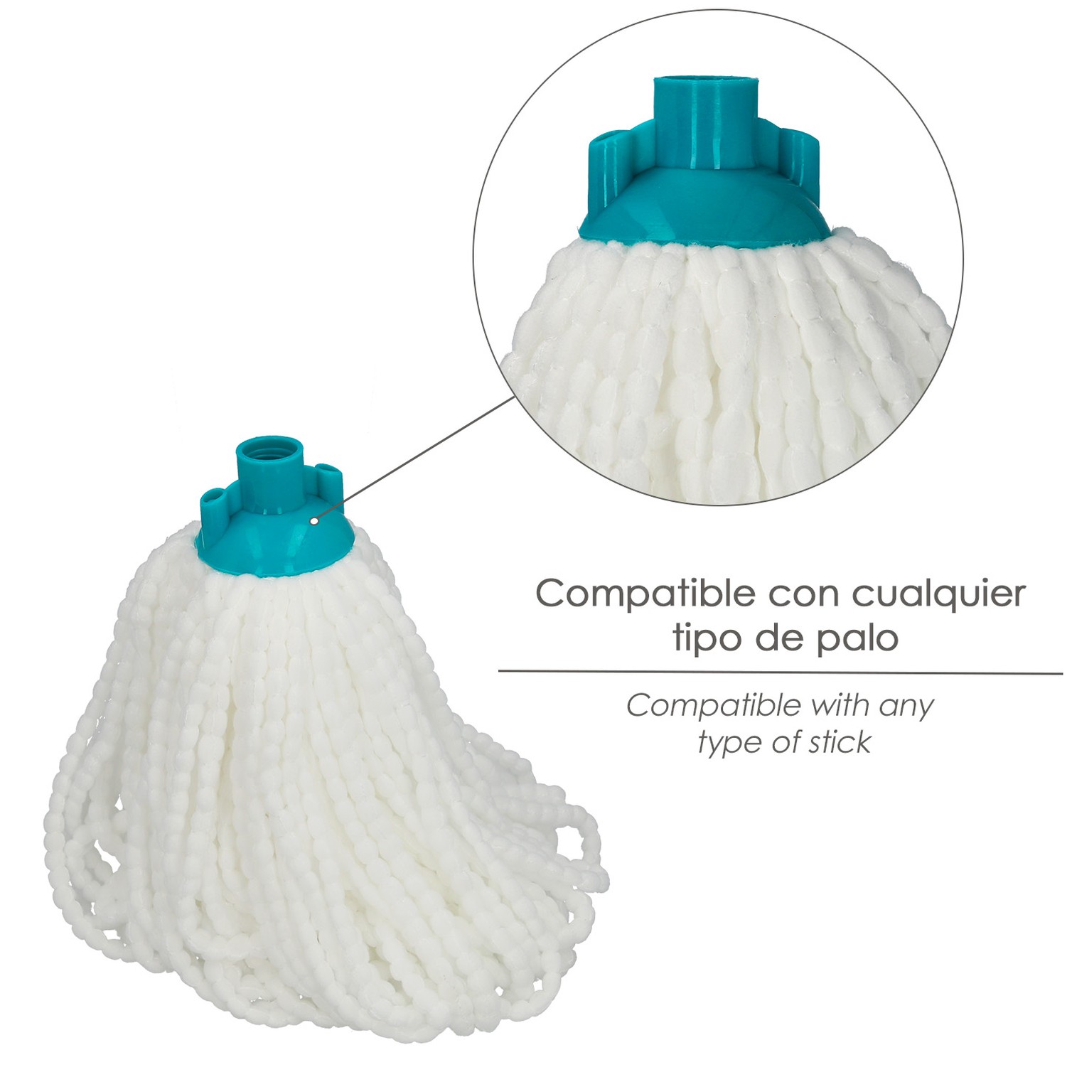 Fregona Mocho Microfibra