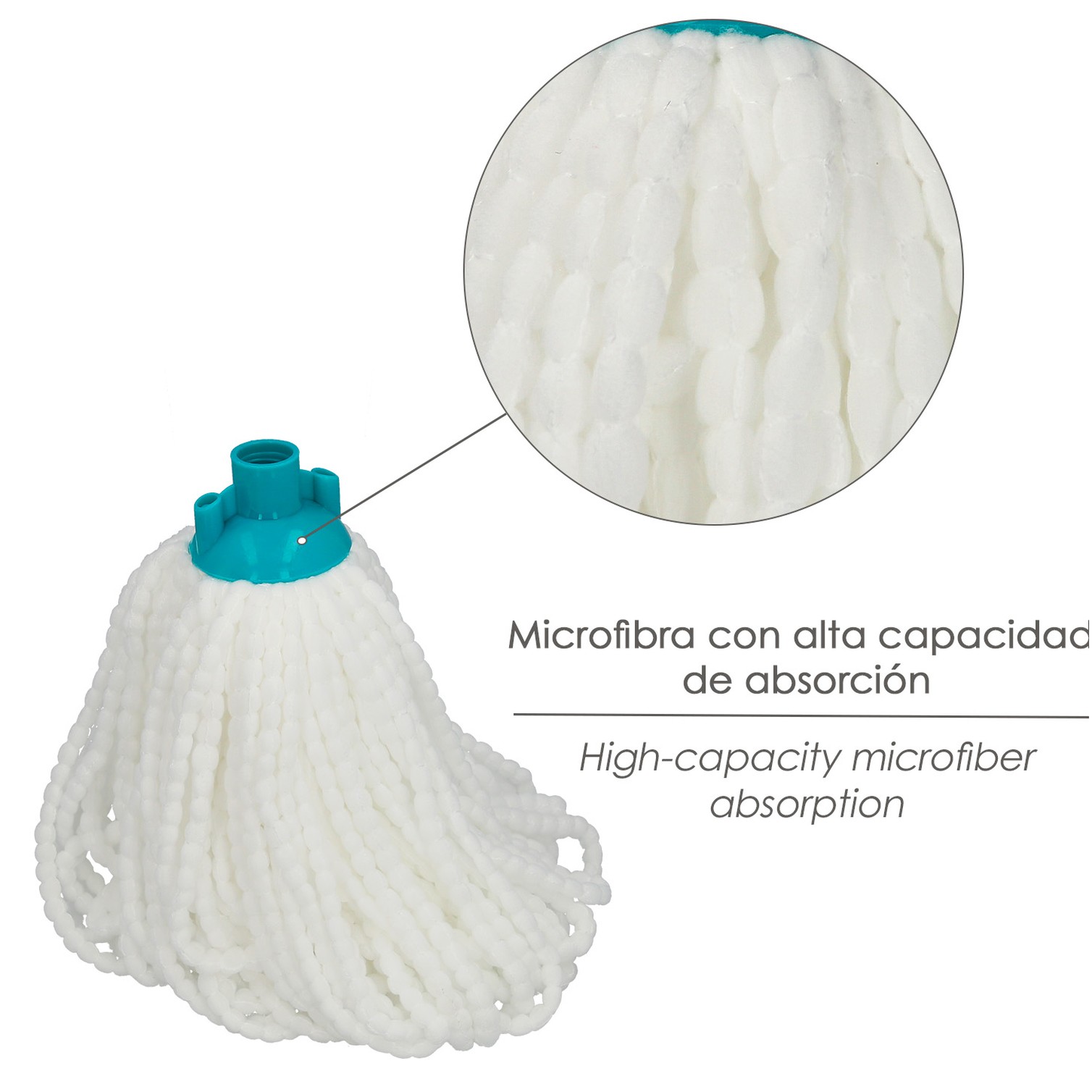 Fregona Mocho Microfibra
