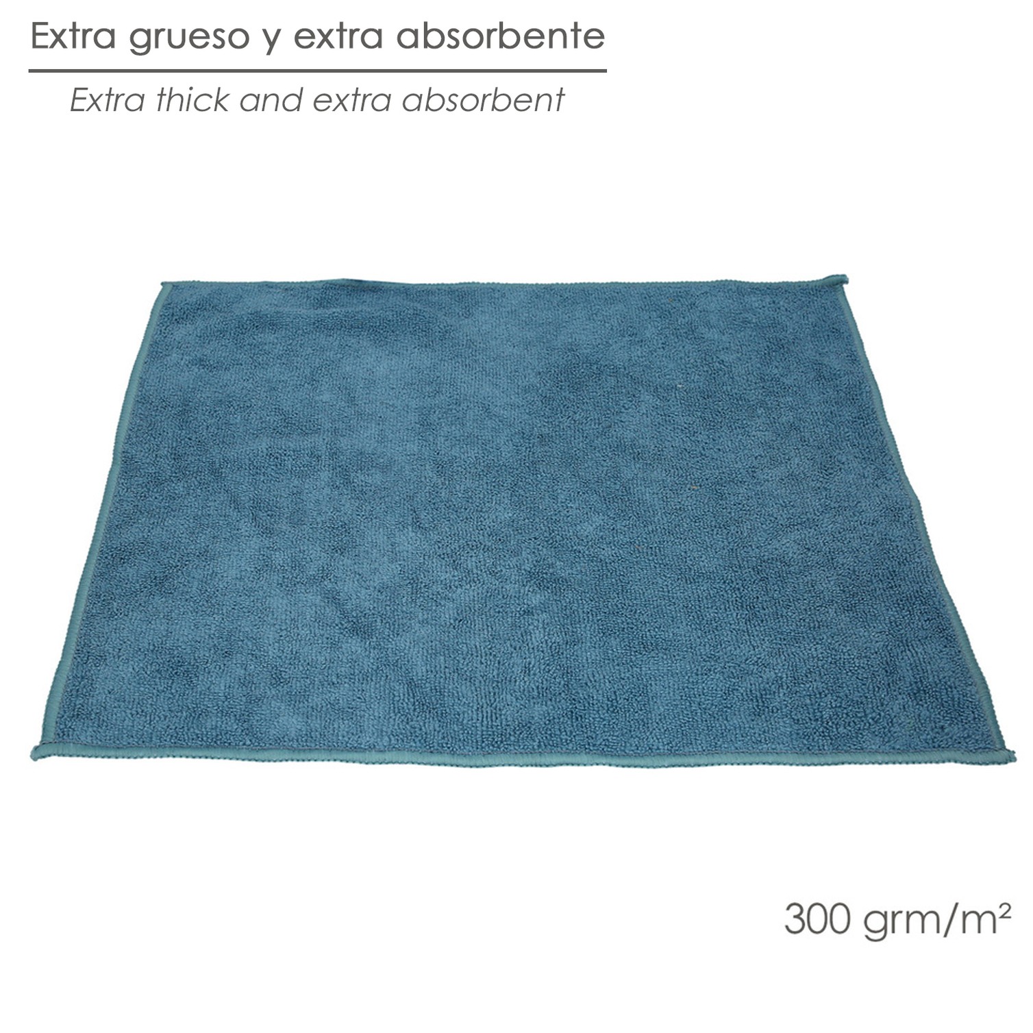 Paño Microfibra 35 x 40 cm / 300 Gramos (Pack 5 Piezas)