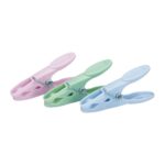 Pinzas Tender Ropa Plastico (Pak 24 Pz)