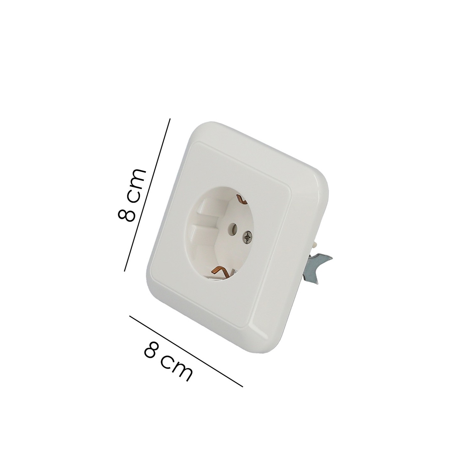Base Empotrar Blanco