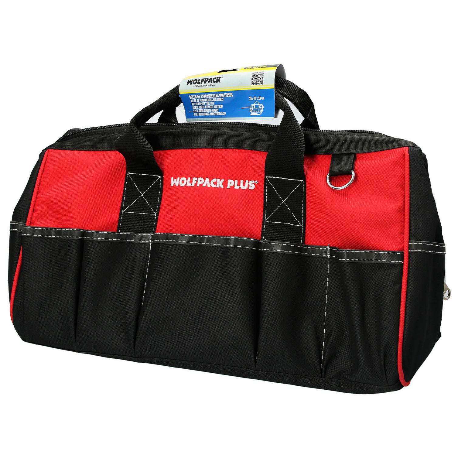 Bolsa Herramientas Nylon Multiusos 29x47x23 cm.