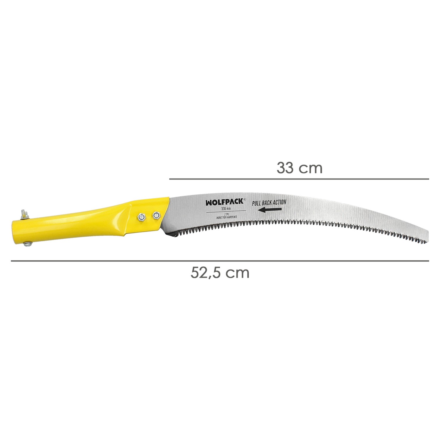 Serrucho Podar Curvo Para Pertiga JP 330 mm.