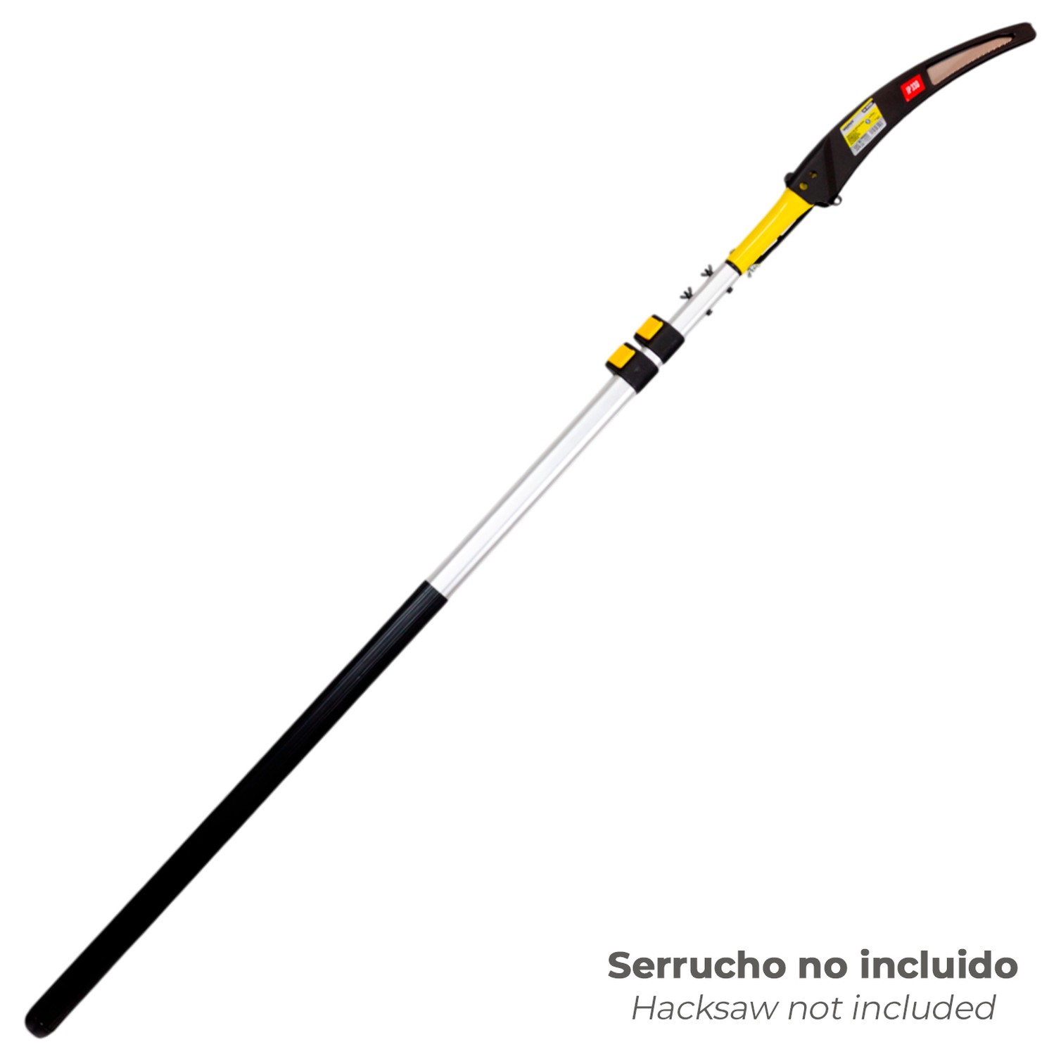 Pertiga Aluminio Para Serrucho 08260987 1+1+1 metros.