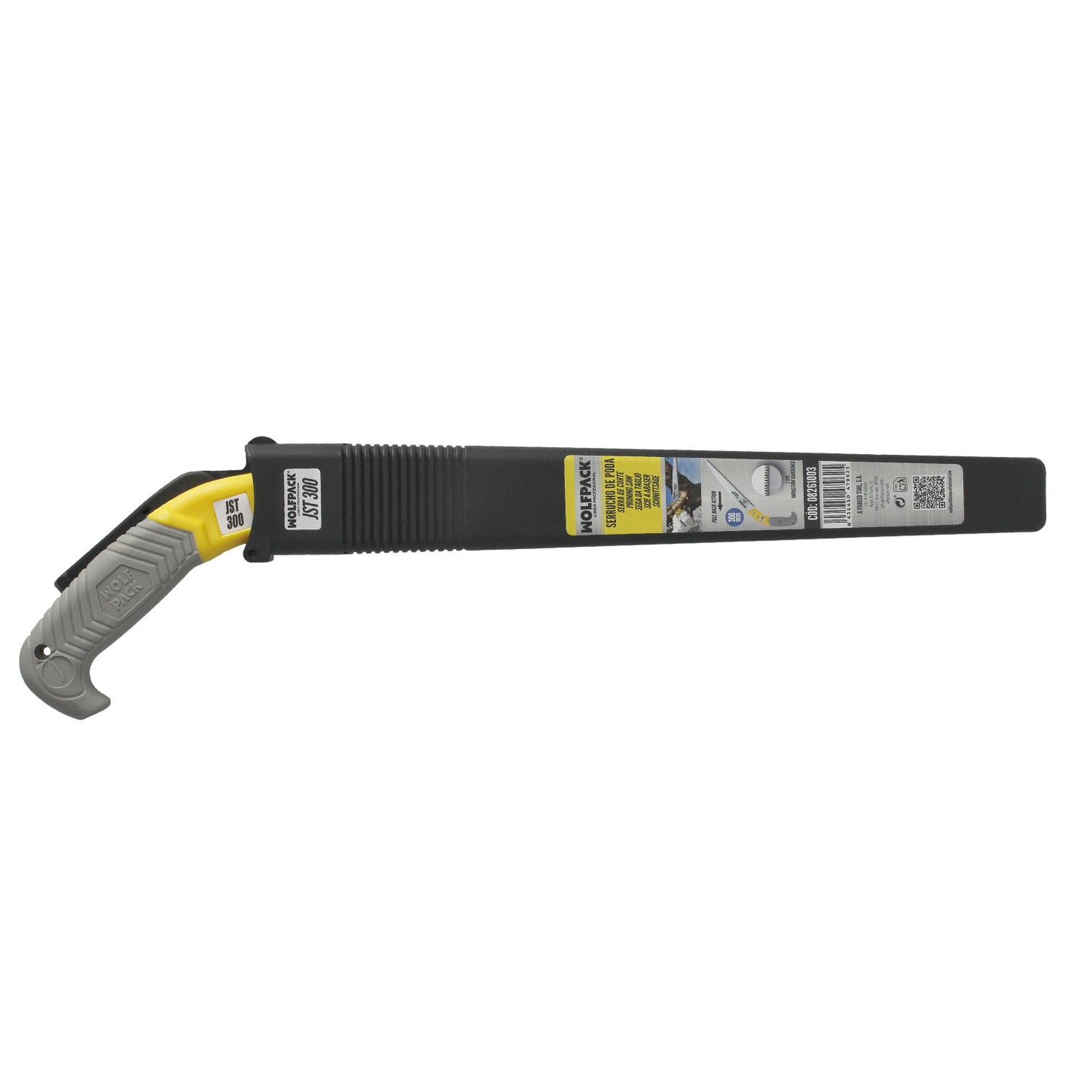 Serrucho Podar Recto Mango TPR JST 300 mm.