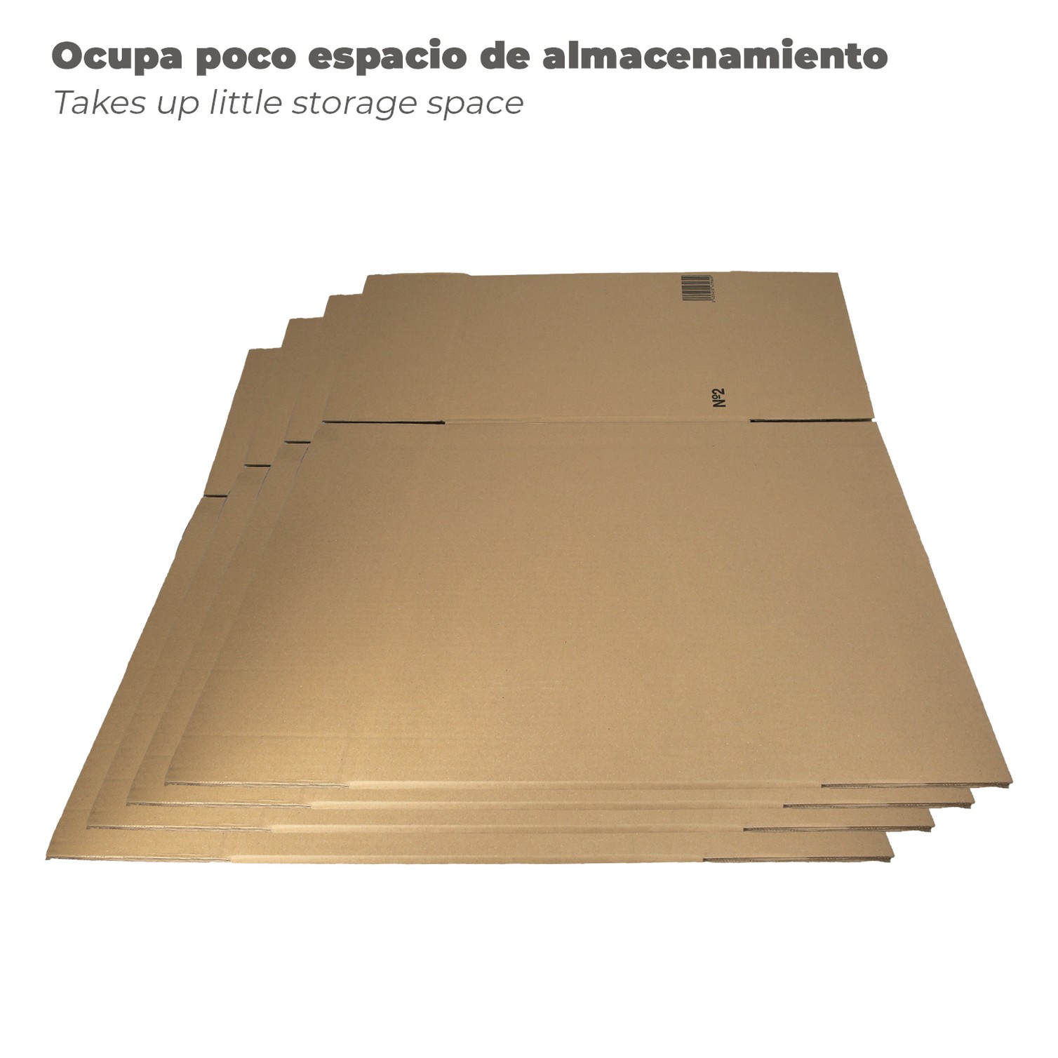 Caja Embalaje Nº2 Anonima 500 x 305 x 377 mm.
