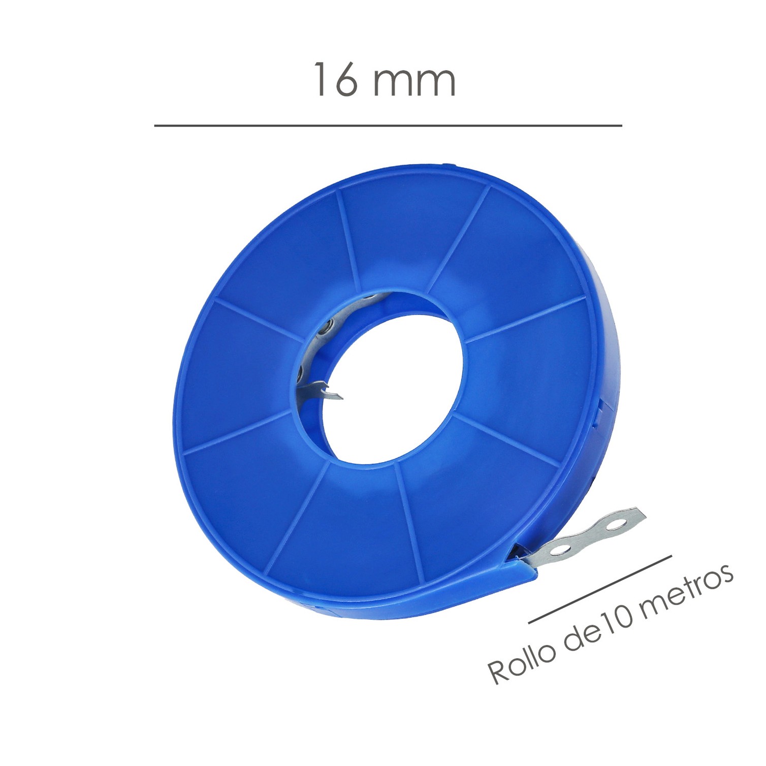 Cinta Perforada 16 mm (Rollo10 metros)