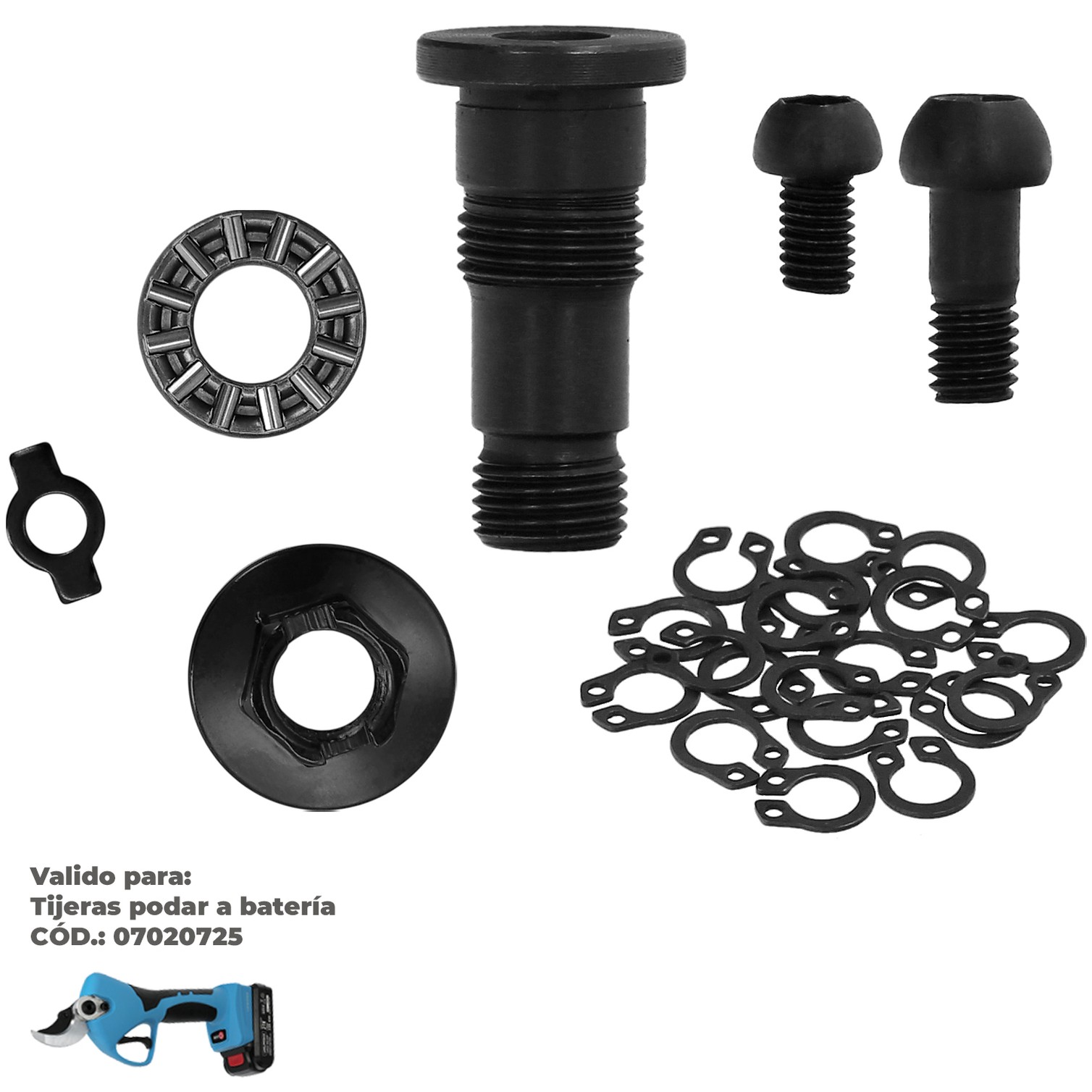 Repuestos Set Fijacion Cuchillas Para Tijera De Podar (Cod 07020725)