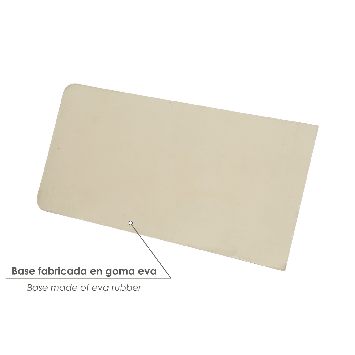 Talocha Goma Para Juntas 14 x 28 cm. Espuma Soft, Llana Para Juntas, Plana Alicatador