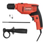 Taladro Percutor 550 Watt 13 mm. Con Variador de Velocidad. Incluye Empuñadura y Guia Metalica.