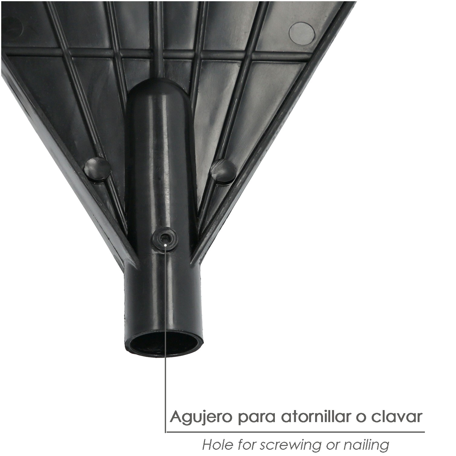 Rastrillo Plastico Triangular