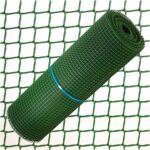 Malla Cuadrada Plastico 0,5 cm. x 1 metro. Verde Rollo 25 metros [+3 variaciones de Medida Disponibles]