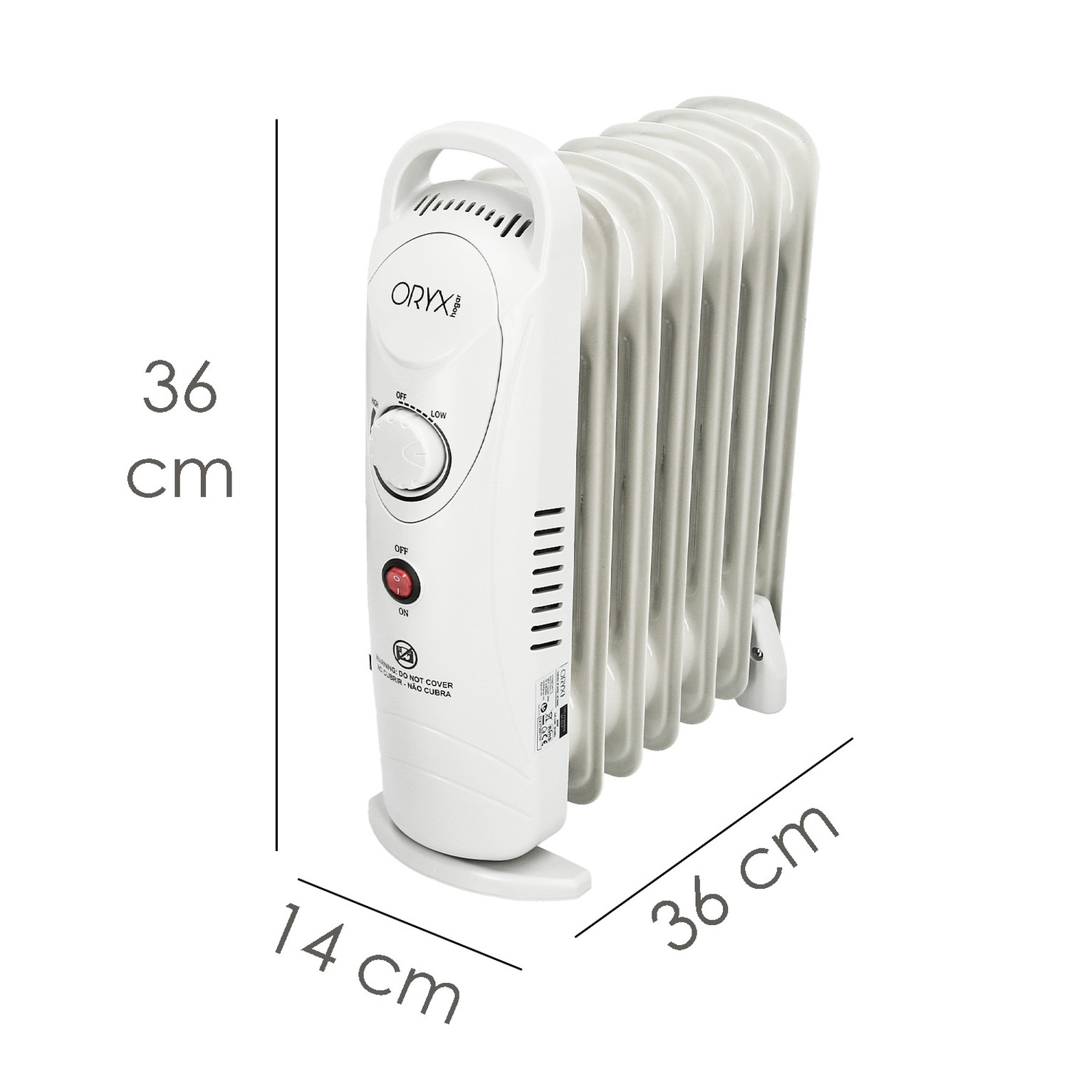 Radiador Aceite 800w 7 Elementos
