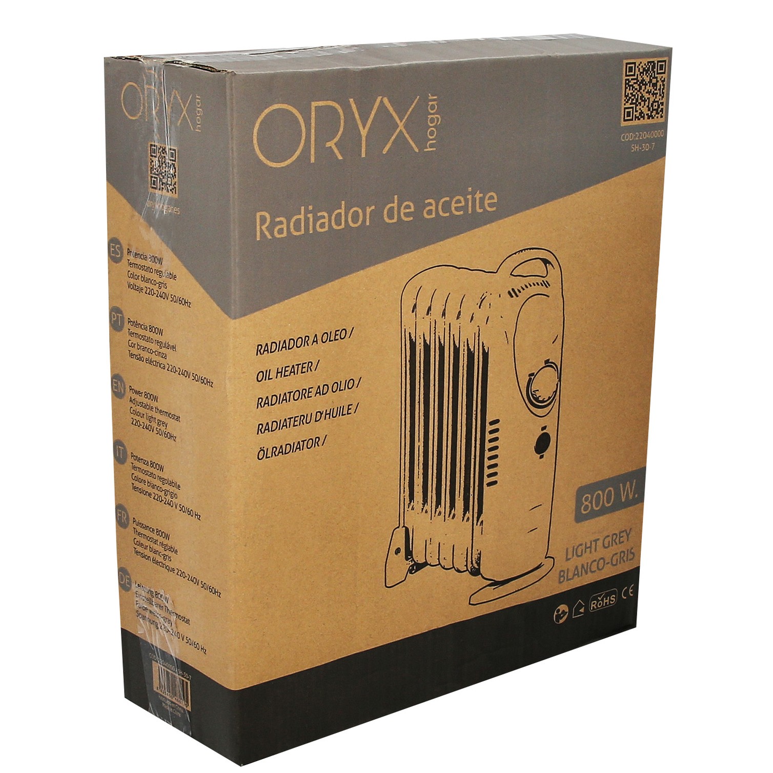Radiador Aceite 800w 7 Elementos