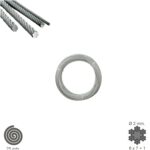 Cable Galvanizado 2 mm. (Rollo 25 Metros) No Elevacion [+5 variaciones de Medida Disponibles]