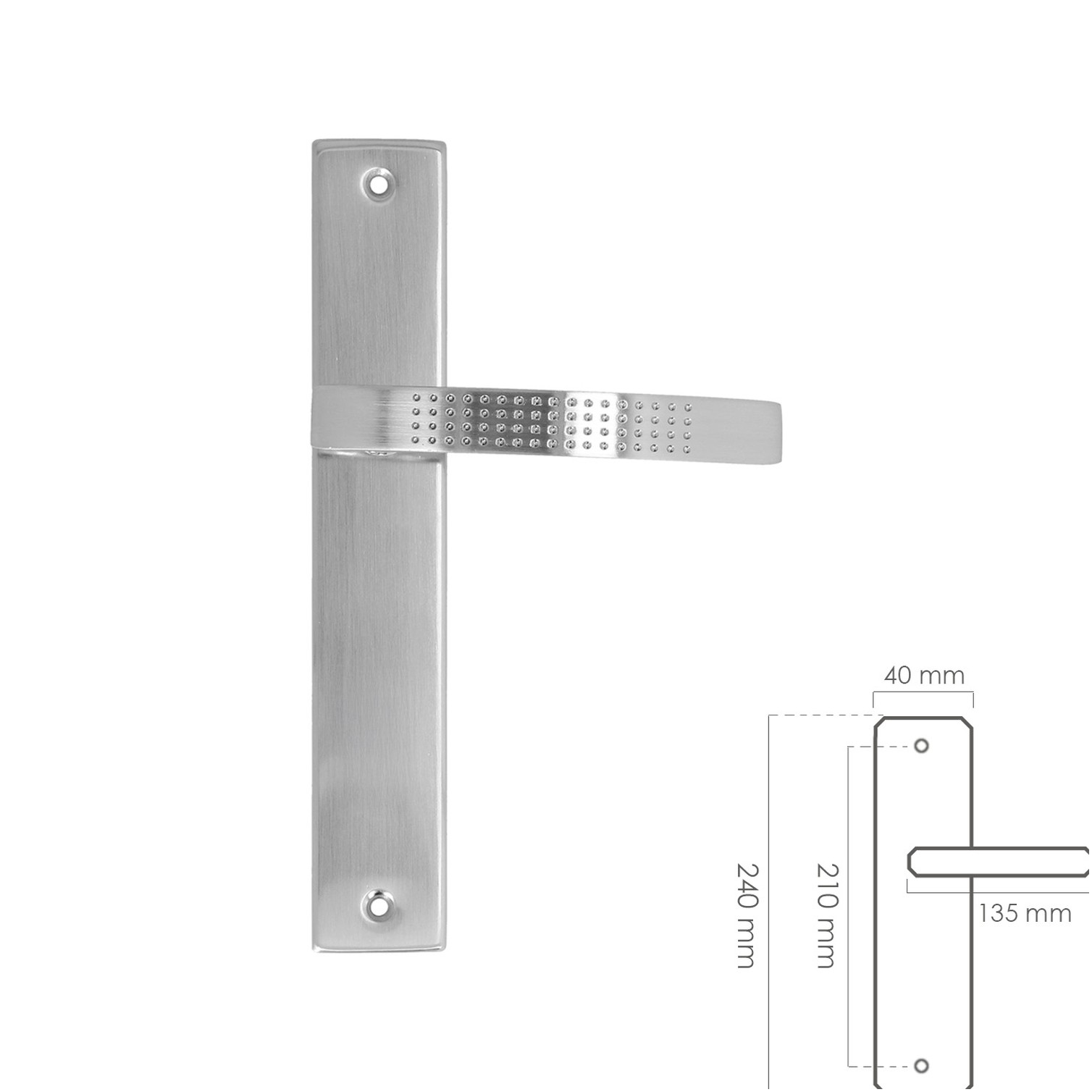 Juego Manillas Para Puertas "Sena"