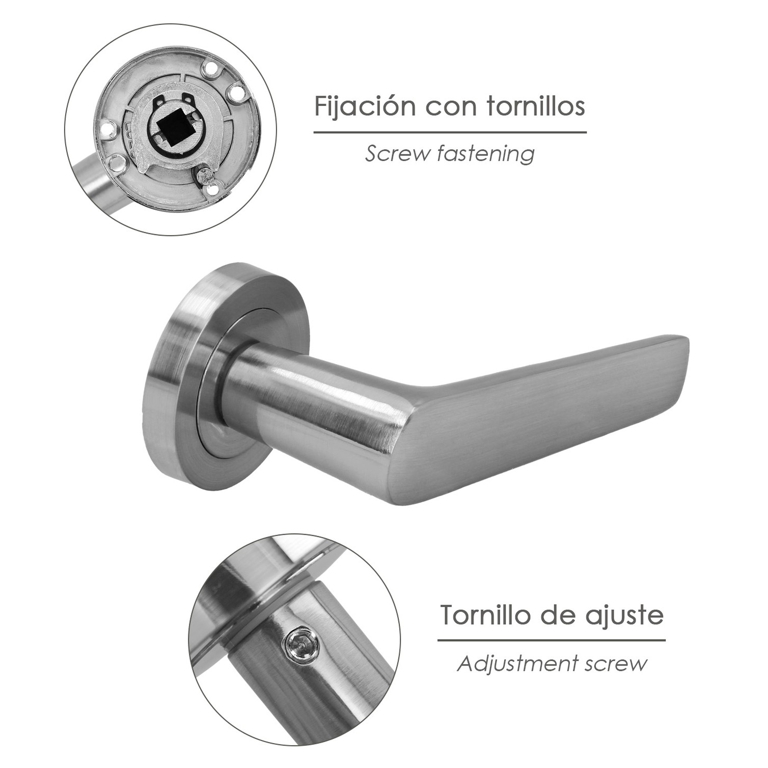 Juego Manillas Para Puertas "Ganges"