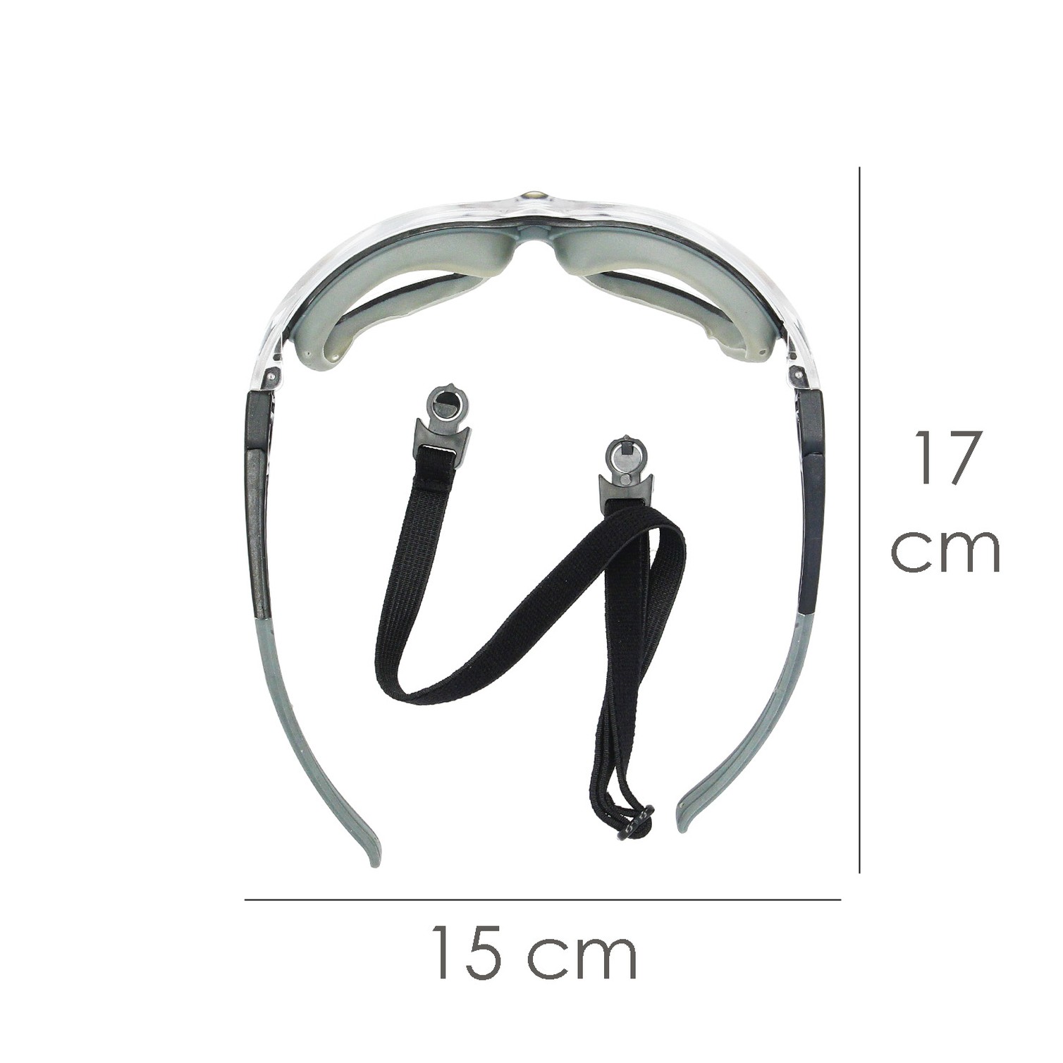 Gafas Acolchadas Transparentes EN ISO 16321