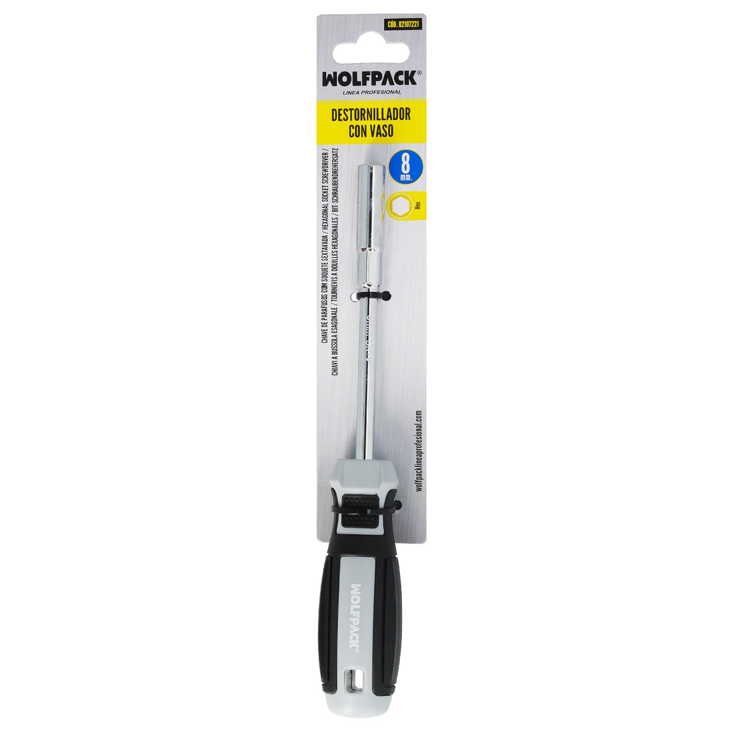 Destornillador Con Vaso 8,0 mm.