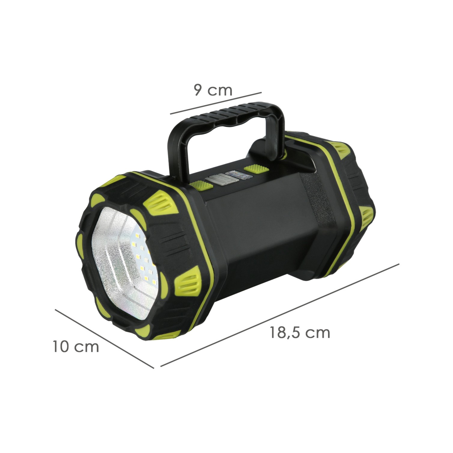 Linterna Led Multiusos 3 En 1 Recargable 400 Lumenes