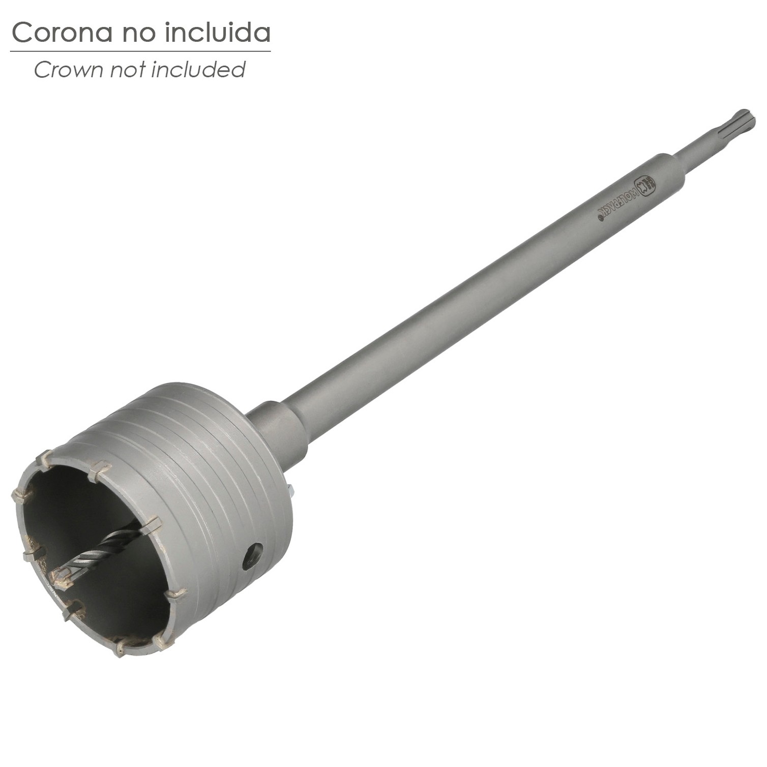 Alargadera Coronas Hormigon SDS Plus 350mm