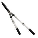 Tijeras Podar Setos 2 Manos Aluminio Telescopicas, Hojas Acero Antiadherente, Mango TPR, Ajuste Corte,