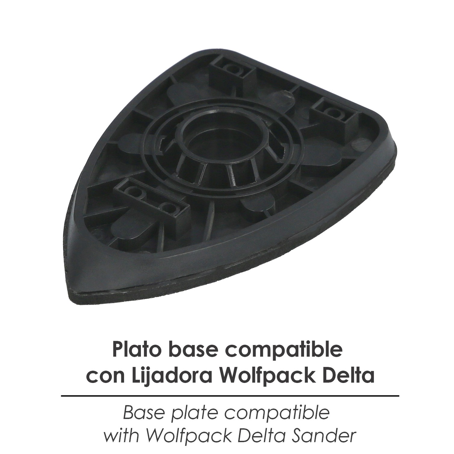 Plato Recambio Lijadora Delta
