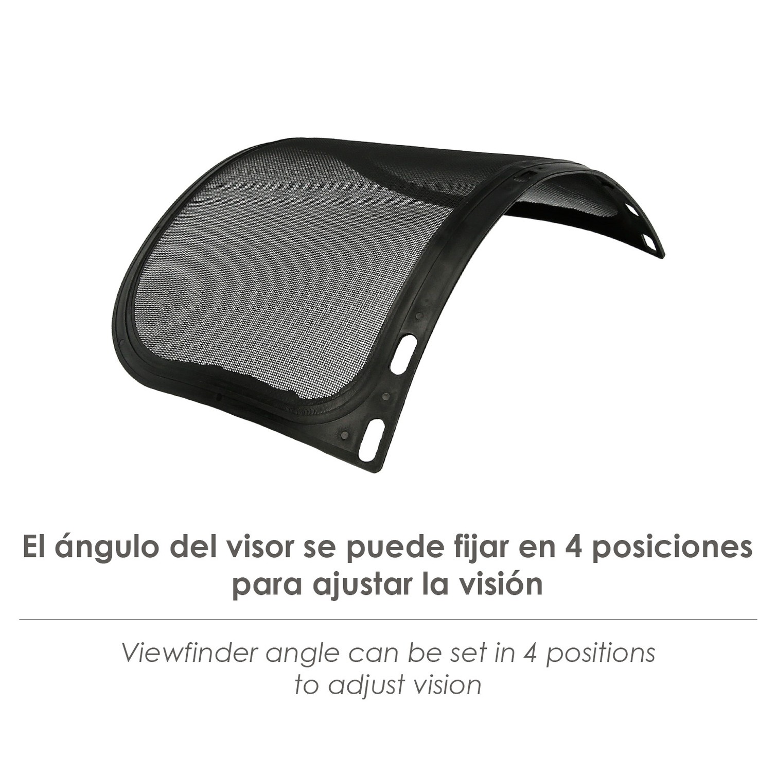 Visor De Recambio Para Protector Facial De Rejilla , Repuesto Protector Facial