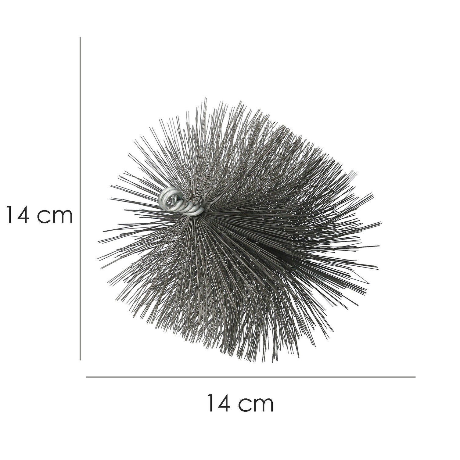 Cepillo Limpiatubos Acero 140 mm M12